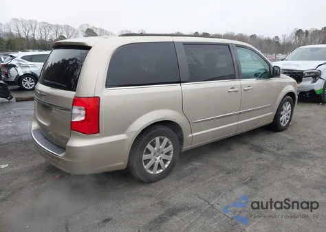 2013 Chrysler Town & Country Touring z USA, uszkodzony, nr VIN 2C4RC1BG1DR744894
